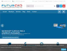 Tablet Screenshot of futurcad.com